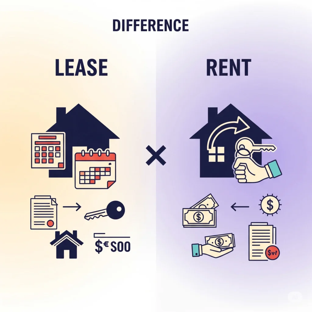 Difference Between Rent Agreement and Lease Agreement in India